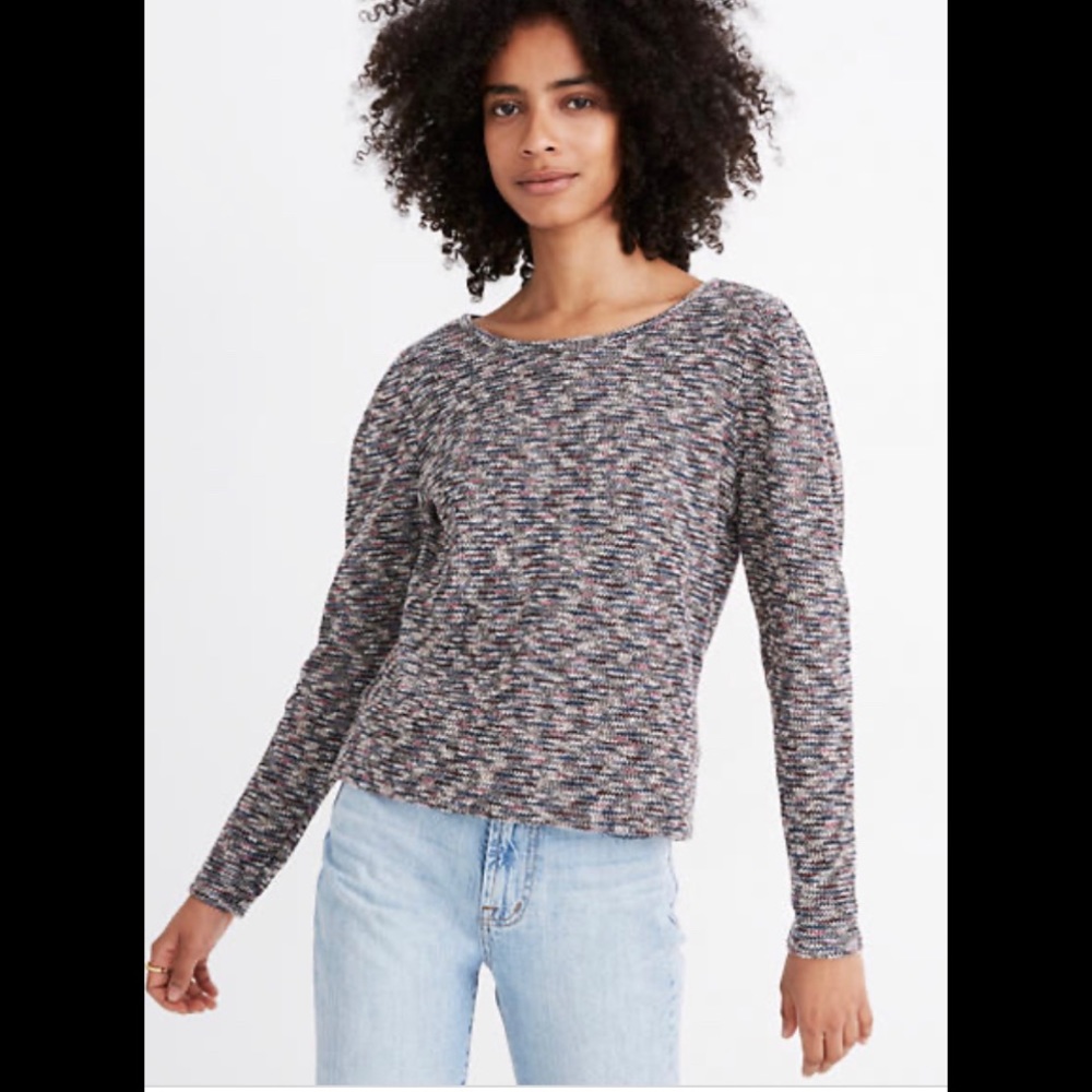 Madewell multi colored sweater size XL